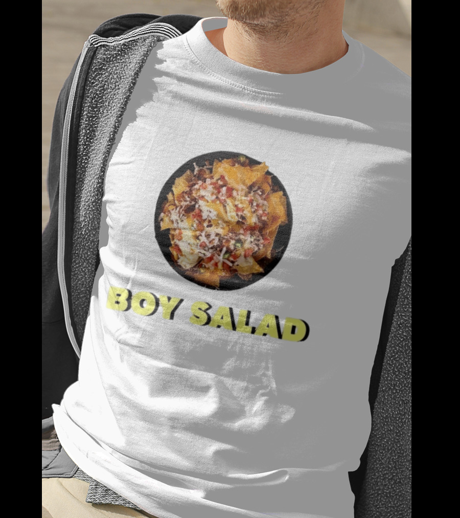 Boy Salad Nachos Snack Meme Food T-Shirt