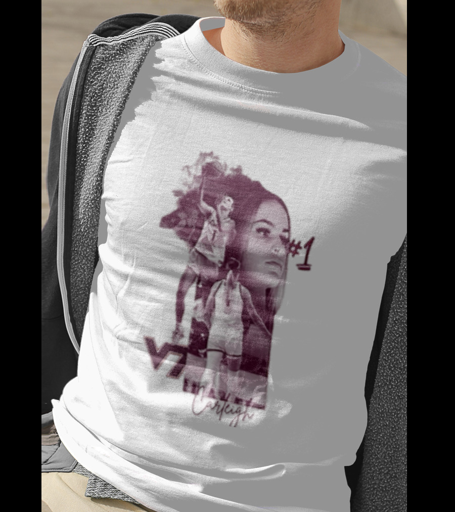 Carleigh Wenzel Virginia Tech Hokies Number 1 Let's Go Hokies Basketball Player VT T-Shirt