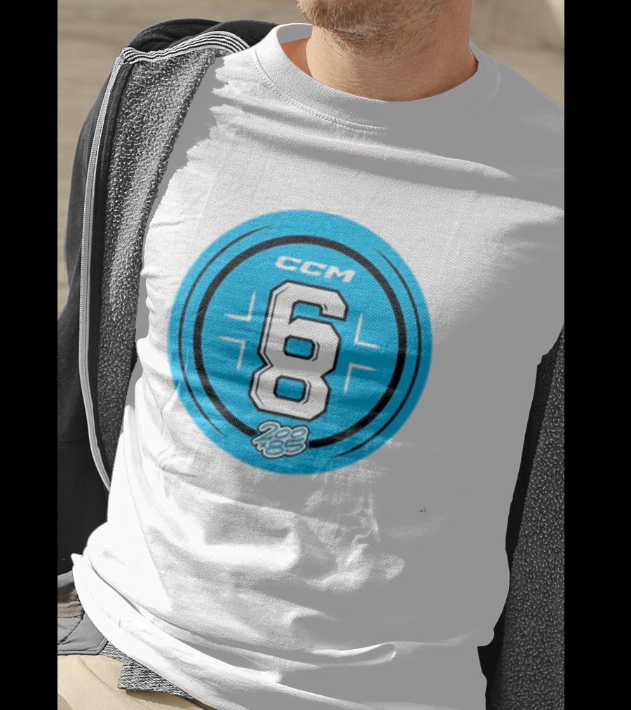 CCM 68 200×85 Tournament Series 2026 Iconic Blue Circle T-Shirt