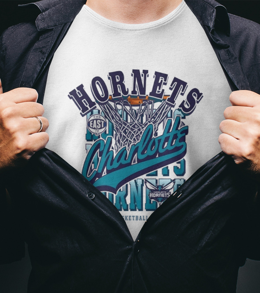 Charlotte Hornets The East NBA Hornets Basketball Association T-Shirt
