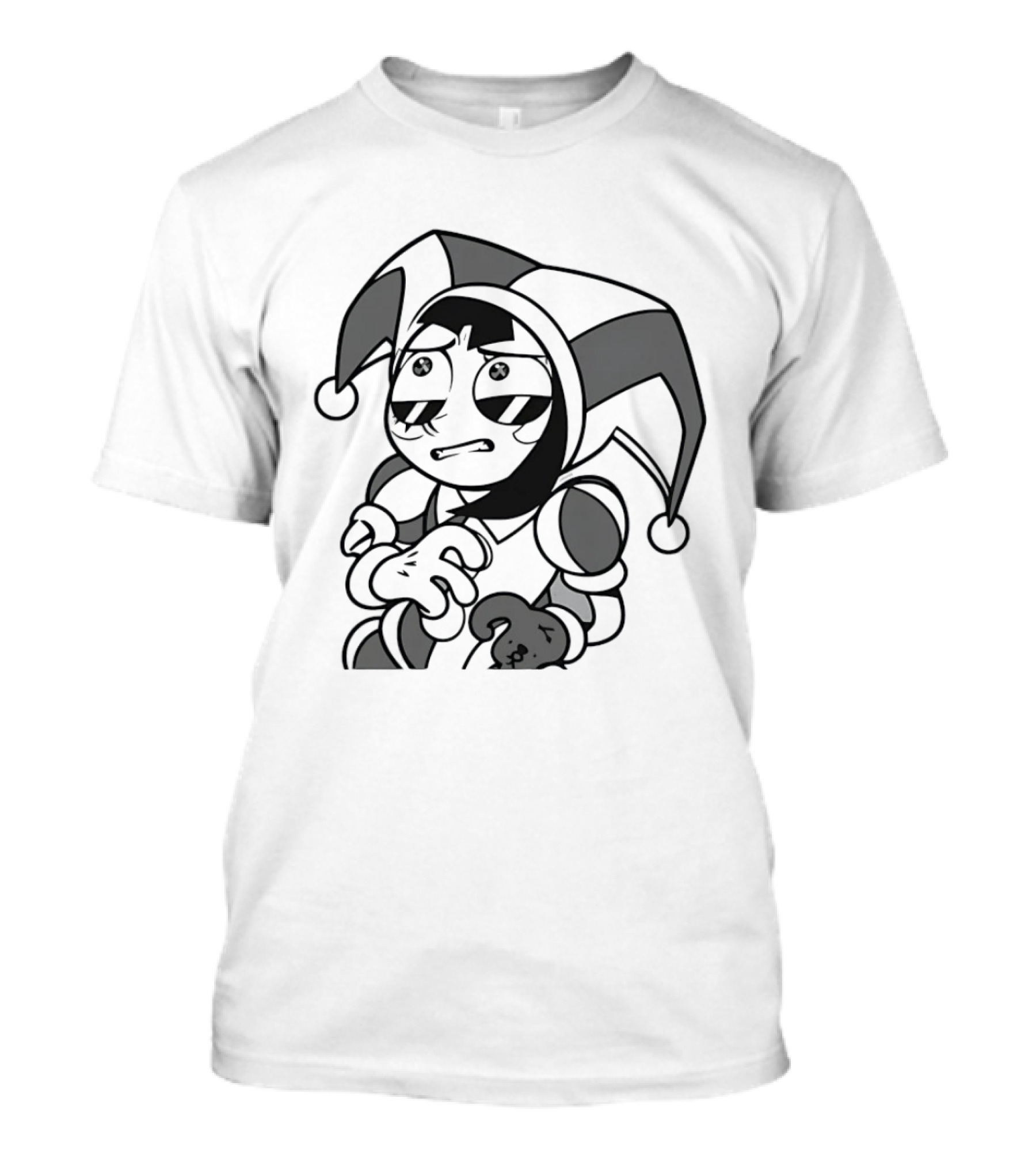 Jester Indie Animation Character Glitch Productions T-Shirt