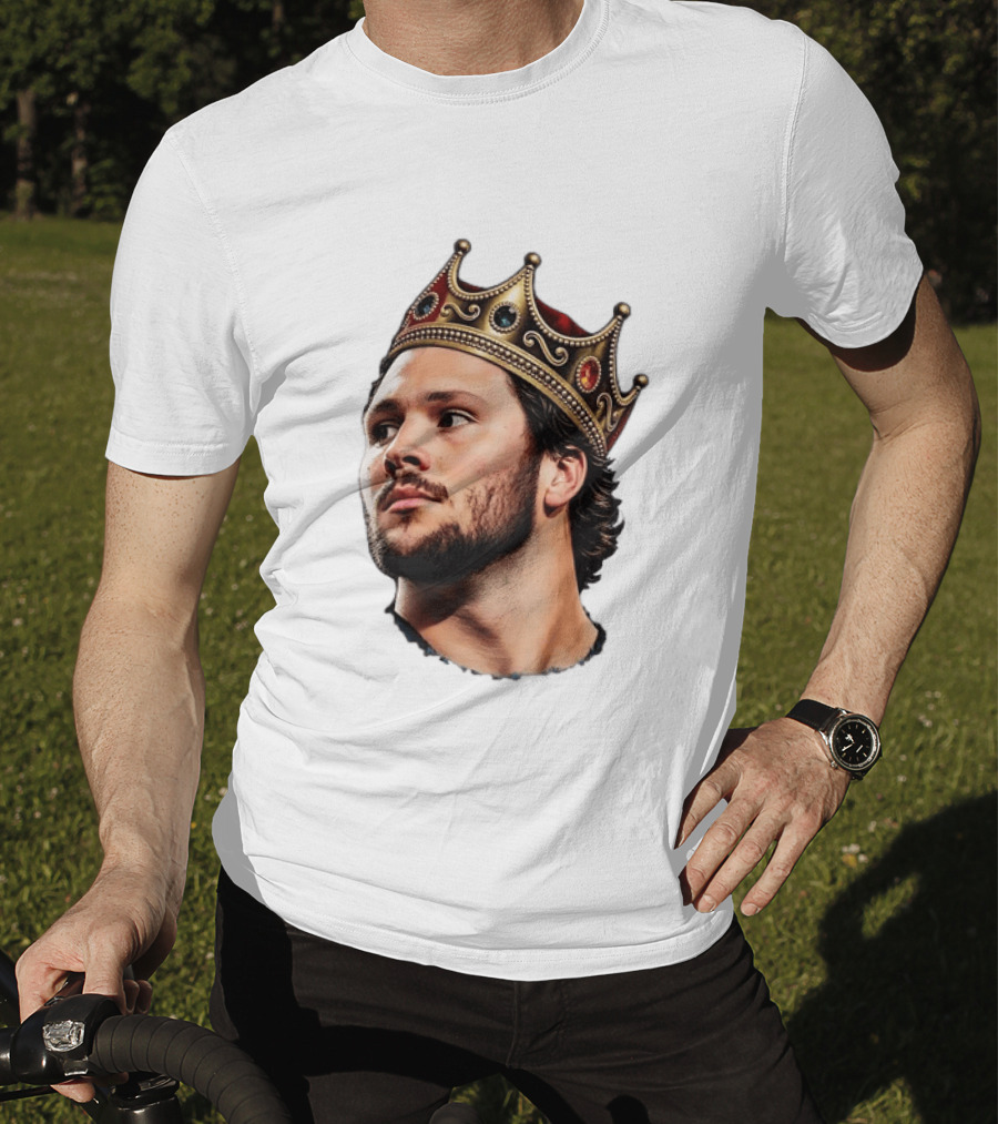 Josh Allen Buffalo Bills King Crown Football T-Shirt