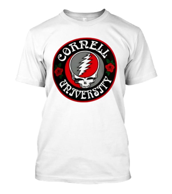 Cornell University Grateful Dead Steal Your Face Roses 2026 T-Shirt