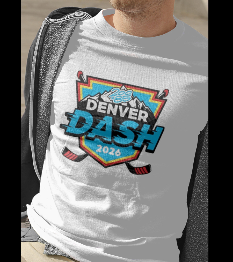 Denver Dash 2026 200×85 Tournament Series Hockey Event T-Shirt
