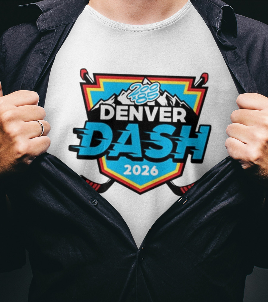 Denver Dash 2026 200×85 Tournament Series Hockey Event T-Shirt