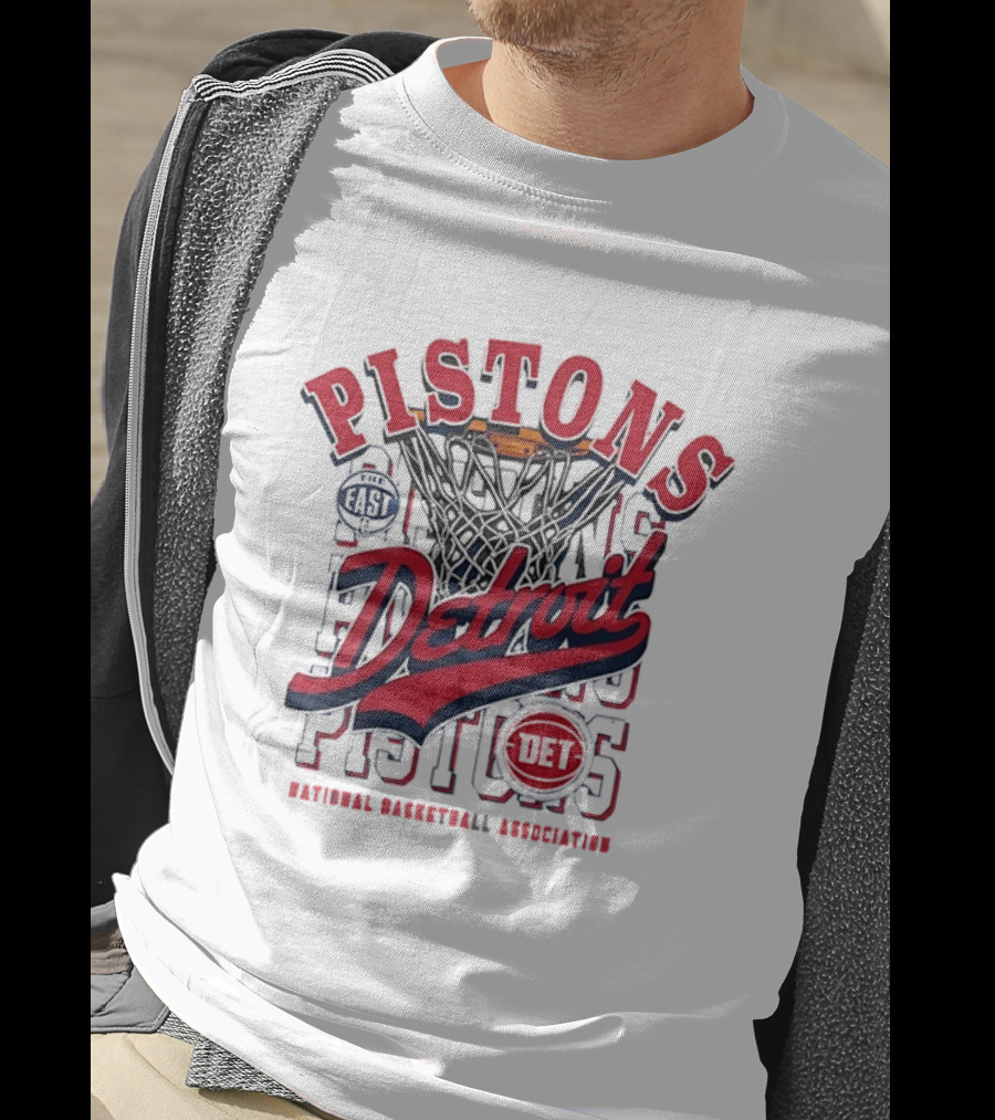 Detroit Pistons The East National Basketball Association Basketball T-Shirt