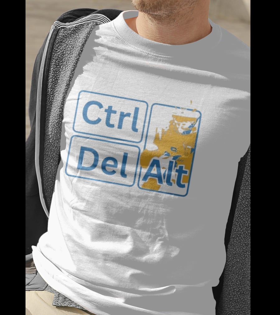 Los Angeles Football Ctrl Del Alt Gaming Keyboard Sports T-Shirt