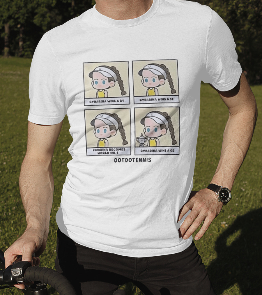 Rybarina Wins A R1 SF GS And Becomes World No 1 Ootdotennis T-Shirt