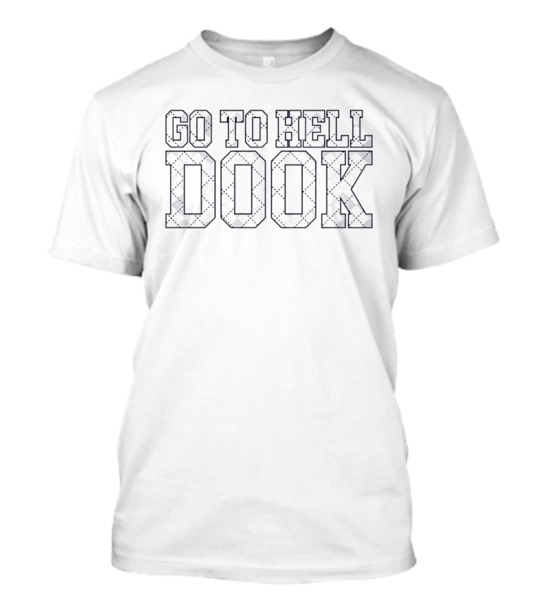 Go To Hell Dook Duke Blue Devils Basketball Rivalry T-Shirt