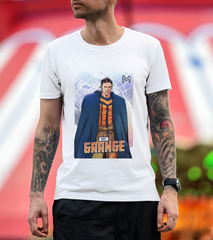 Harold Grange Red Grange Chicago Football Icon Legend T-Shirt