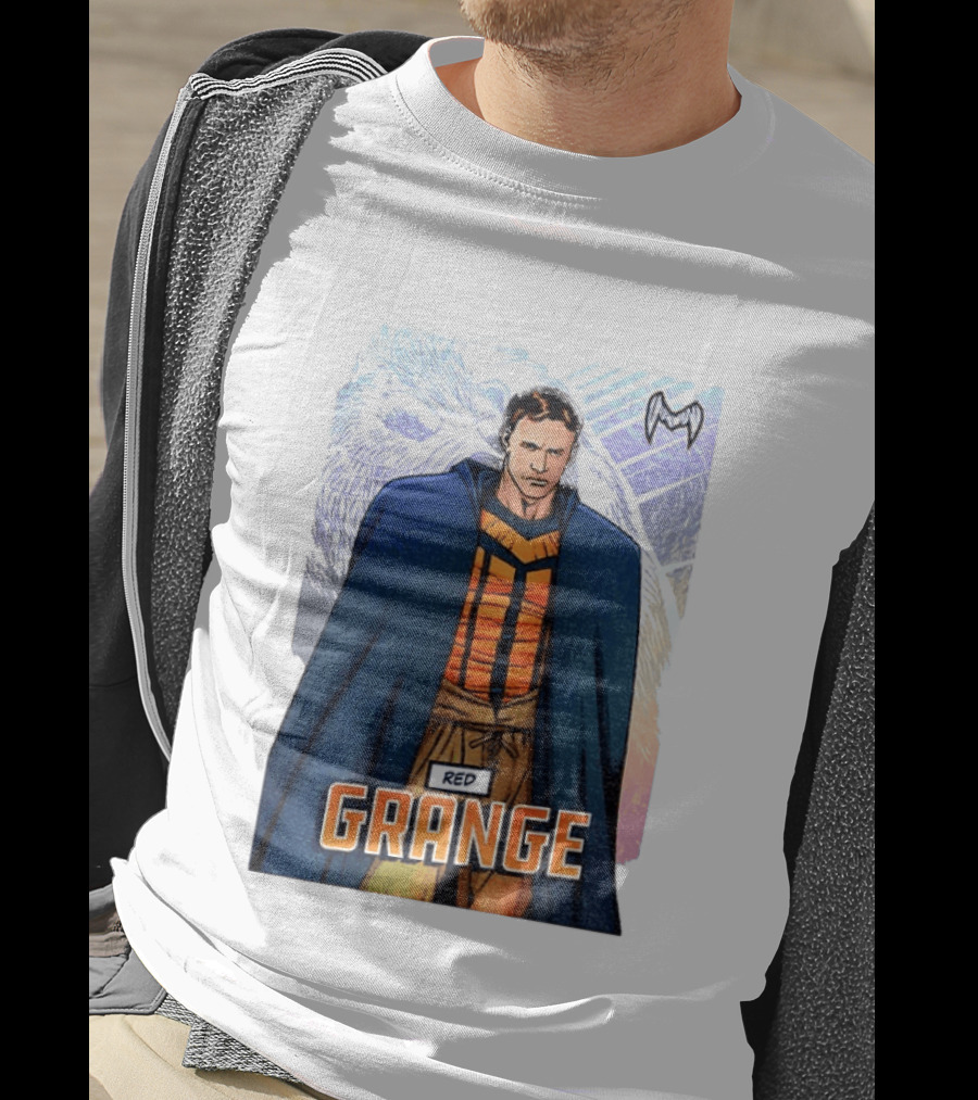 Harold Grange Red Grange Chicago Football Icon Legend T-Shirt