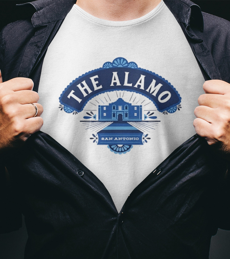 The Alamo San Antonio Texas Landmark Souvenir Historic Site T-Shirt