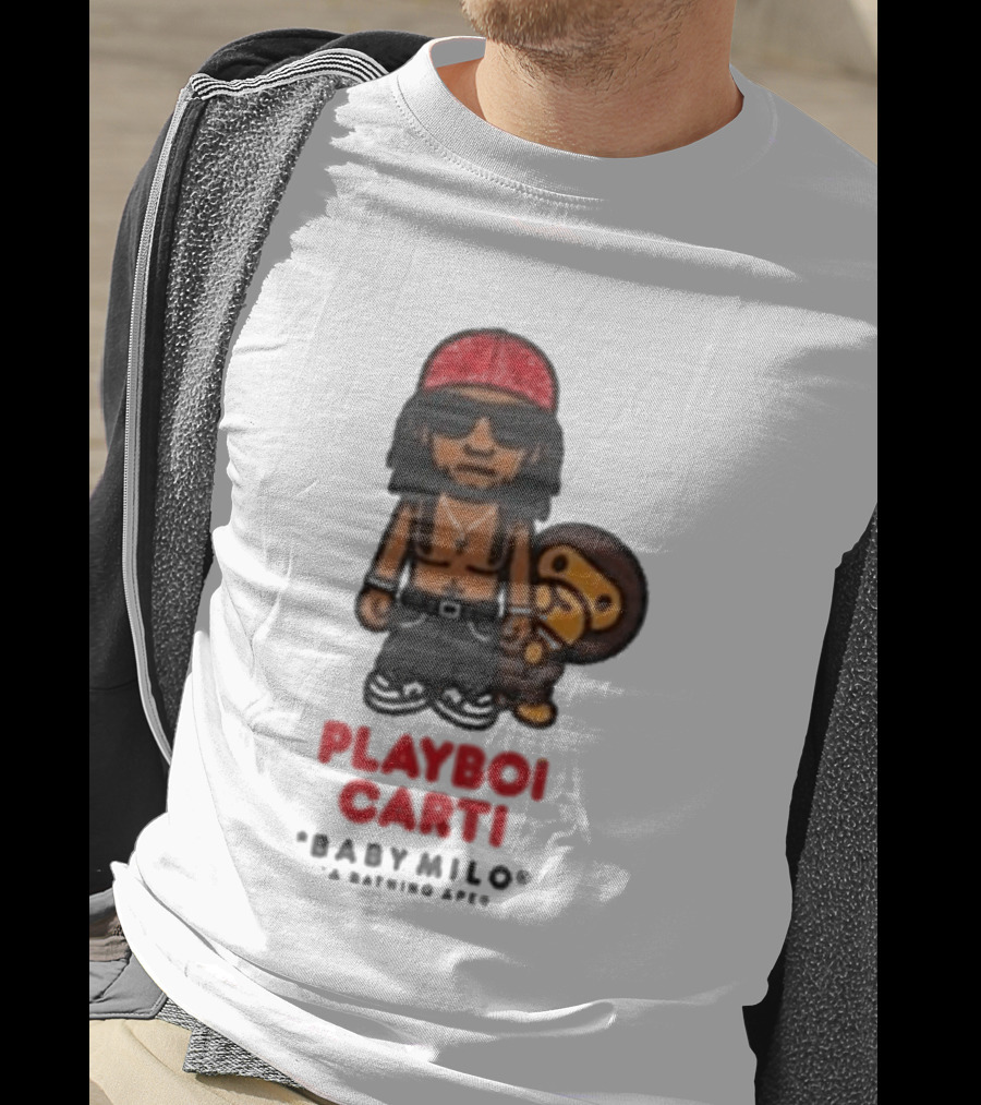 Playboi Carti Baby Milo A Bathing Ape Collaboration T-Shirt