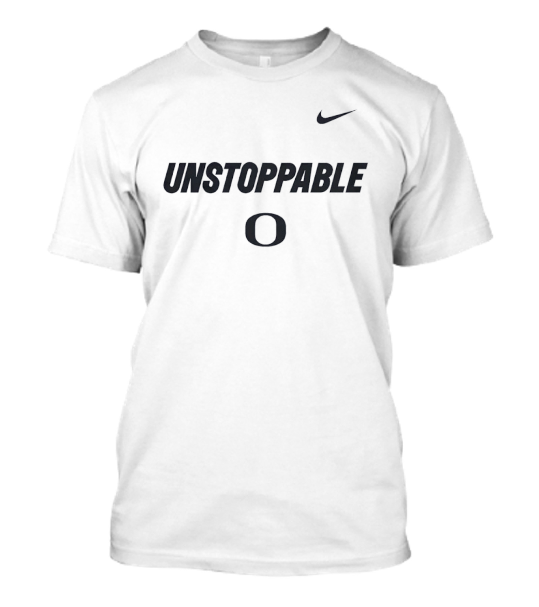 Unstoppable Nike Oregon Ducks O Football T-Shirt