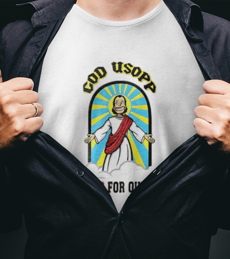 God Usopp He Lied For Our Sins One Piece Anime T-Shirt
