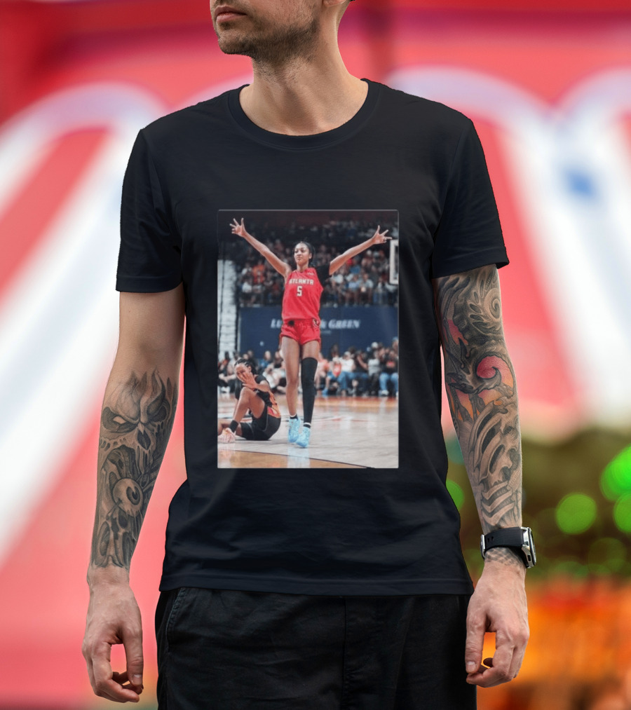 Angel Reese Celebrates 30th Double Double With 30 Points For Atlanta In Iconic Moment T-Shirt