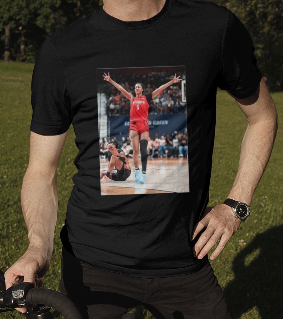 Angel Reese Celebrates 30th Double Double With 30 Points For Atlanta In Iconic Moment T-Shirt