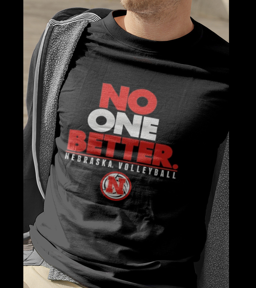 No One Better Nebraska Volleyball N T-Shirt