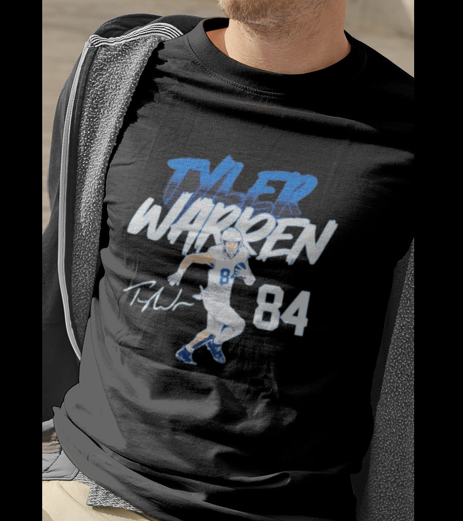 Tyler Warren 84 Indianapolis Colts Pose T-Shirt