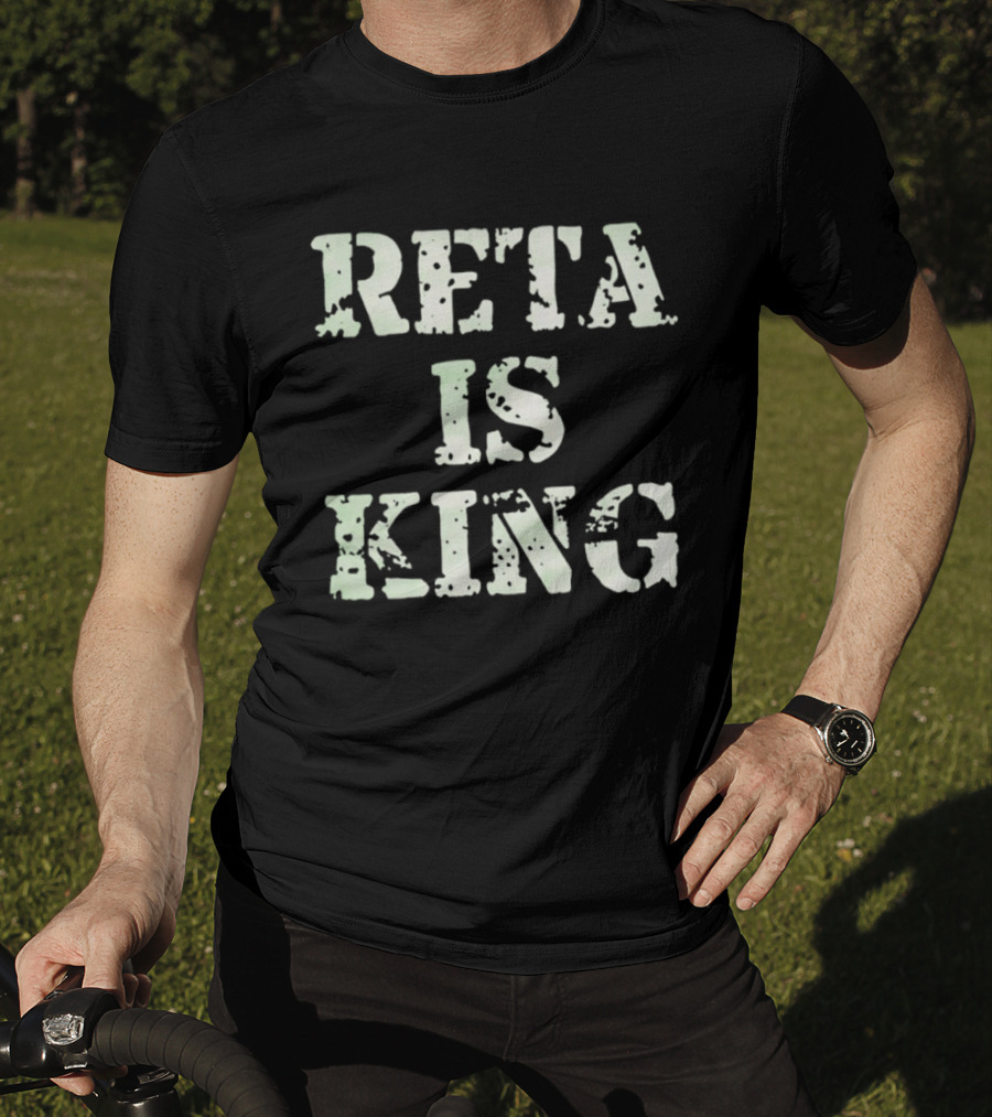Retail Is King Distressed Shopping Business T-Shirt