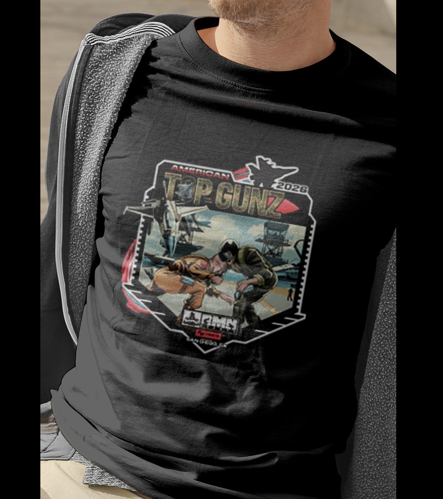 RMN Events American Top Gunz 2026 Fighter Jets San Diego T-Shirt