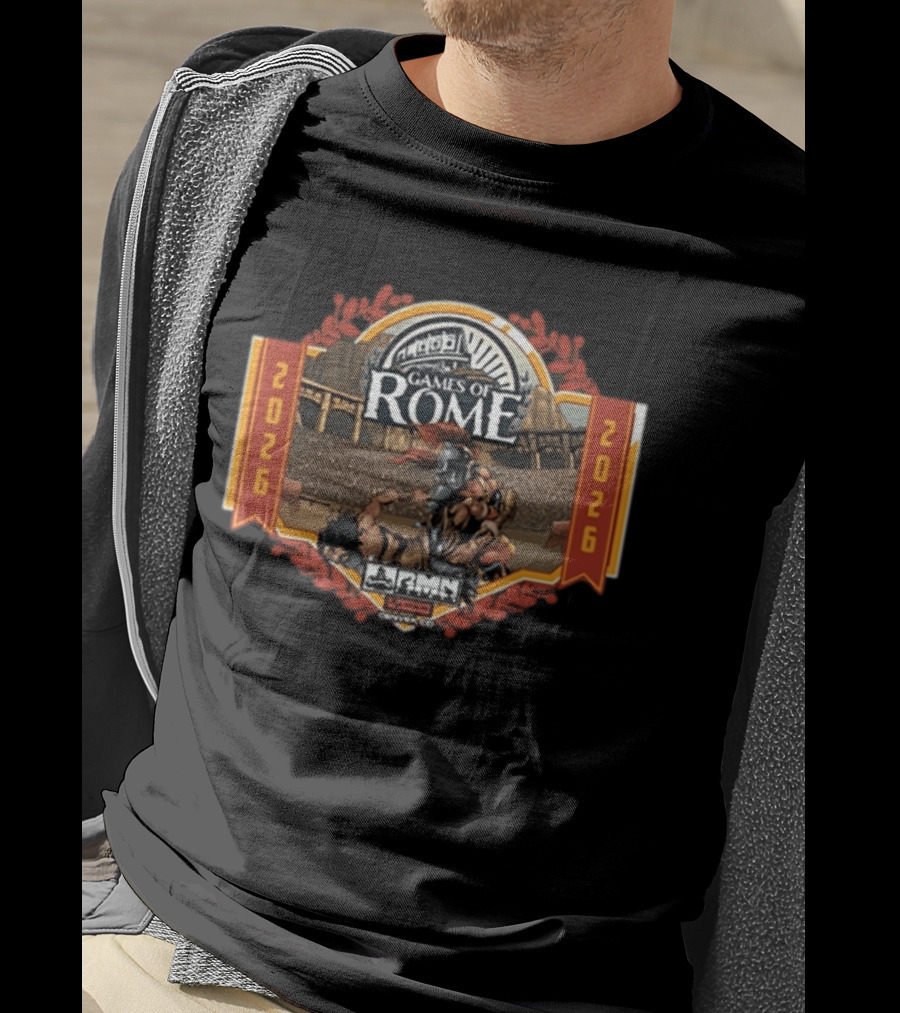 RMN Events Games Of Rome 2026 Gladiator Arena T-Shirt