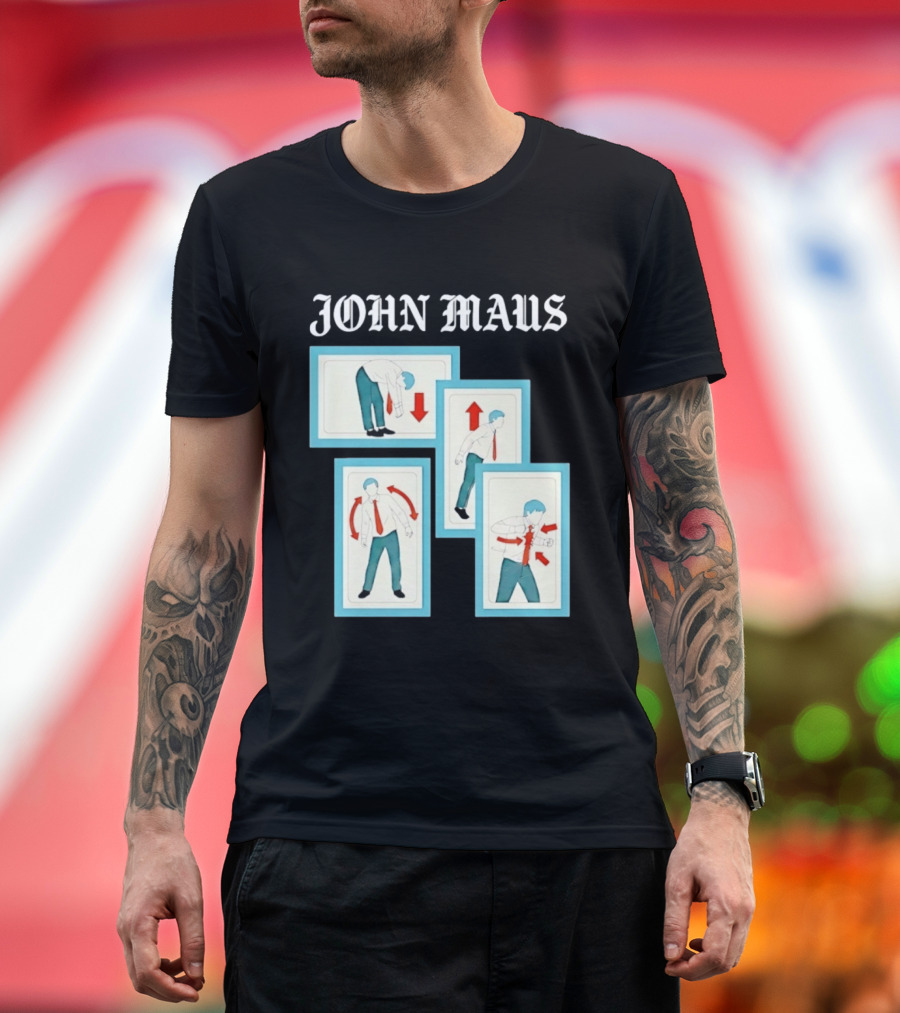 John Maus Synth Pop Indie Music Performance Illustrations T-Shirt