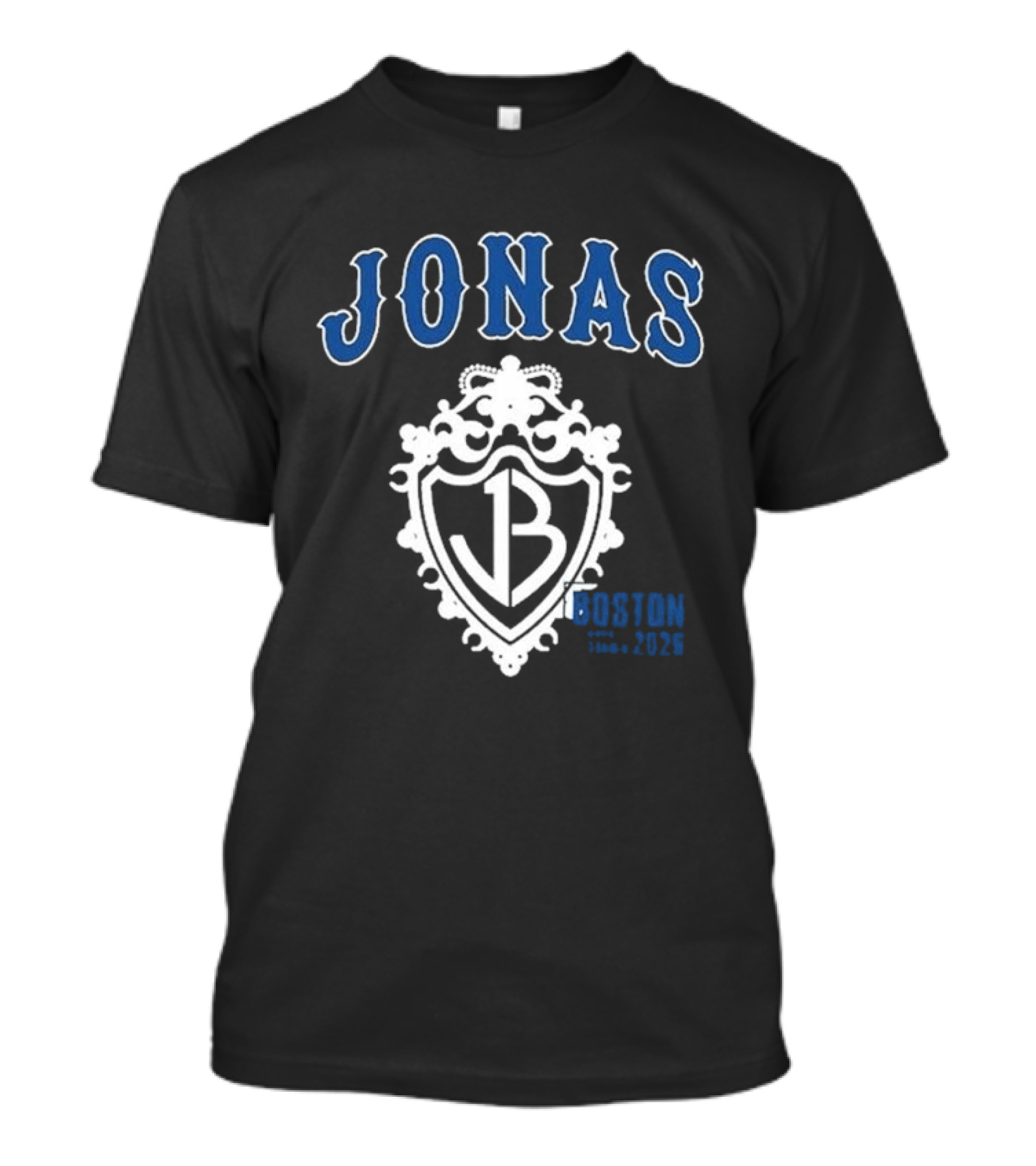 Jonas Brothers The Burning Up Tour All Over Again Boston MA Sep 25 2026 T-Shirt