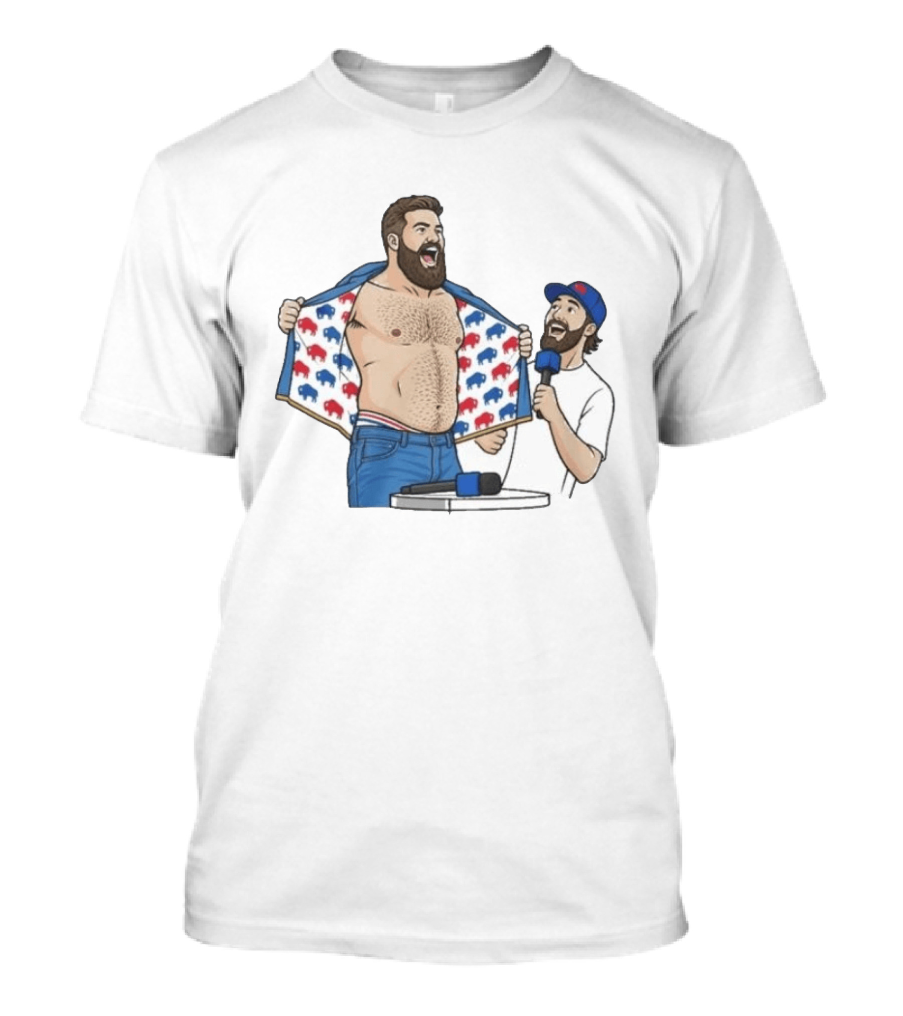 Ryan Fitzpatrick Less Buffalo Bills Celebration With Josh Allen T-Shirt
