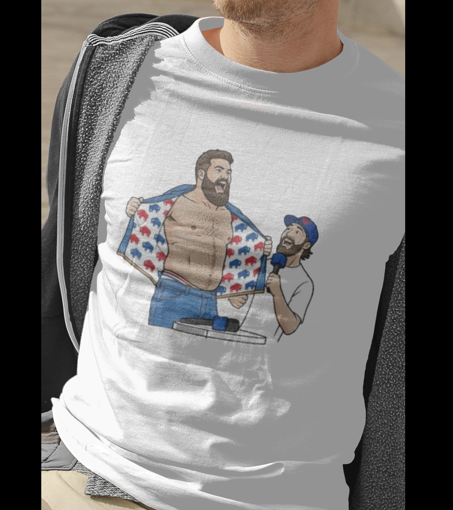Ryan Fitzpatrick Less Buffalo Bills Celebration With Josh Allen T-Shirt