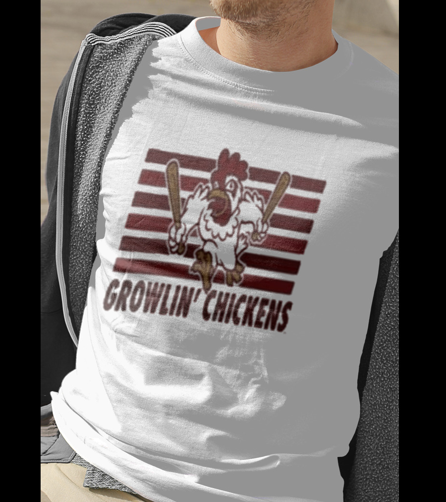 Growlin Chickens Northwest Arkansas Naturals Minor League Baseball MiLB T-Shirt