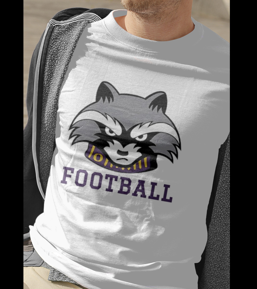 John Hill Football Raccoon Team T-Shirt