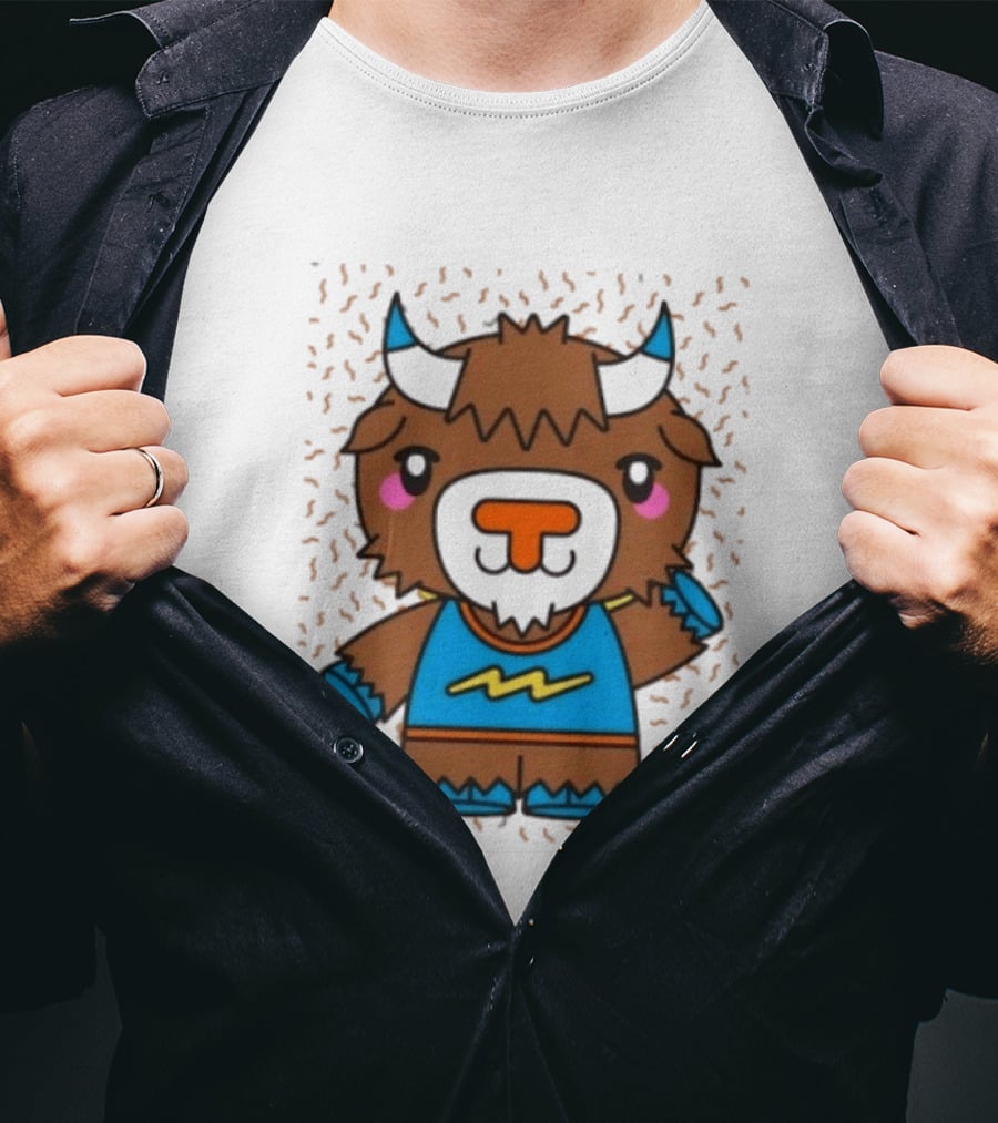 Oklahoma City Thunder Rumble The Bison Basketball T-Shirt