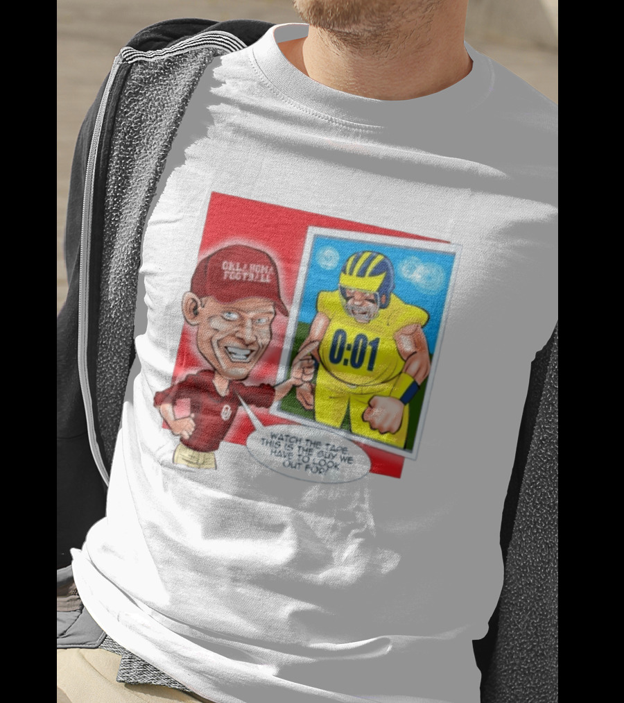 Oklahoma Football The Tape This Is The Guy We Have To Look Out For 0:01 T-Shirt