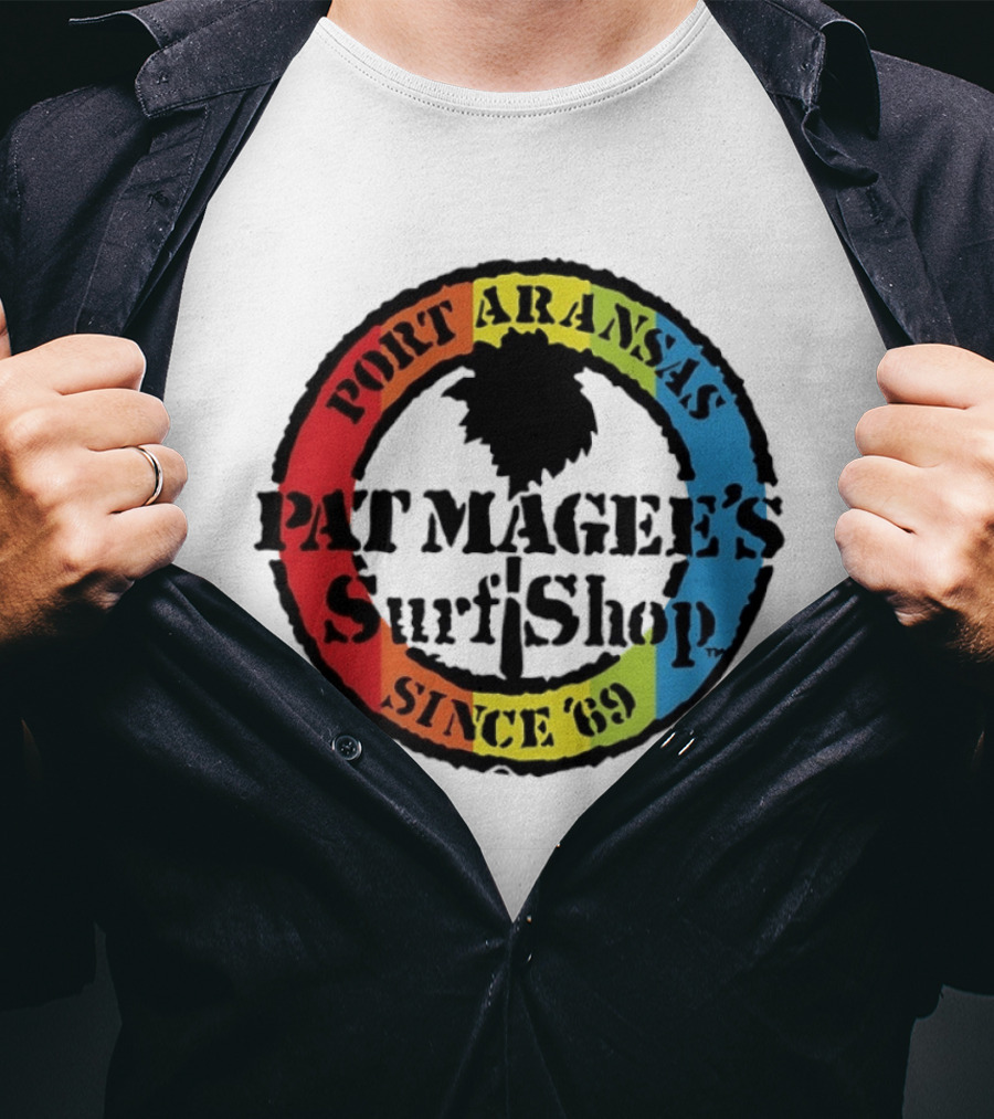 Port Aransas Pat Magee's Surf Shop Since '69 T-Shirt