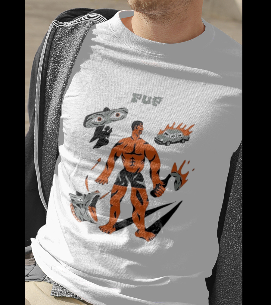 Pup Band Punk Rock Alternative Music Fire Eyed Van And Warrior Scene T-Shirt