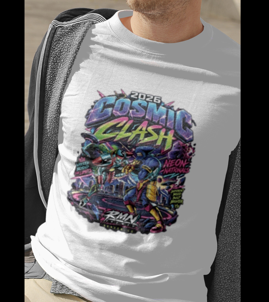 2026 Cosmic Clash Neon Nationals RMN Events T-Shirt