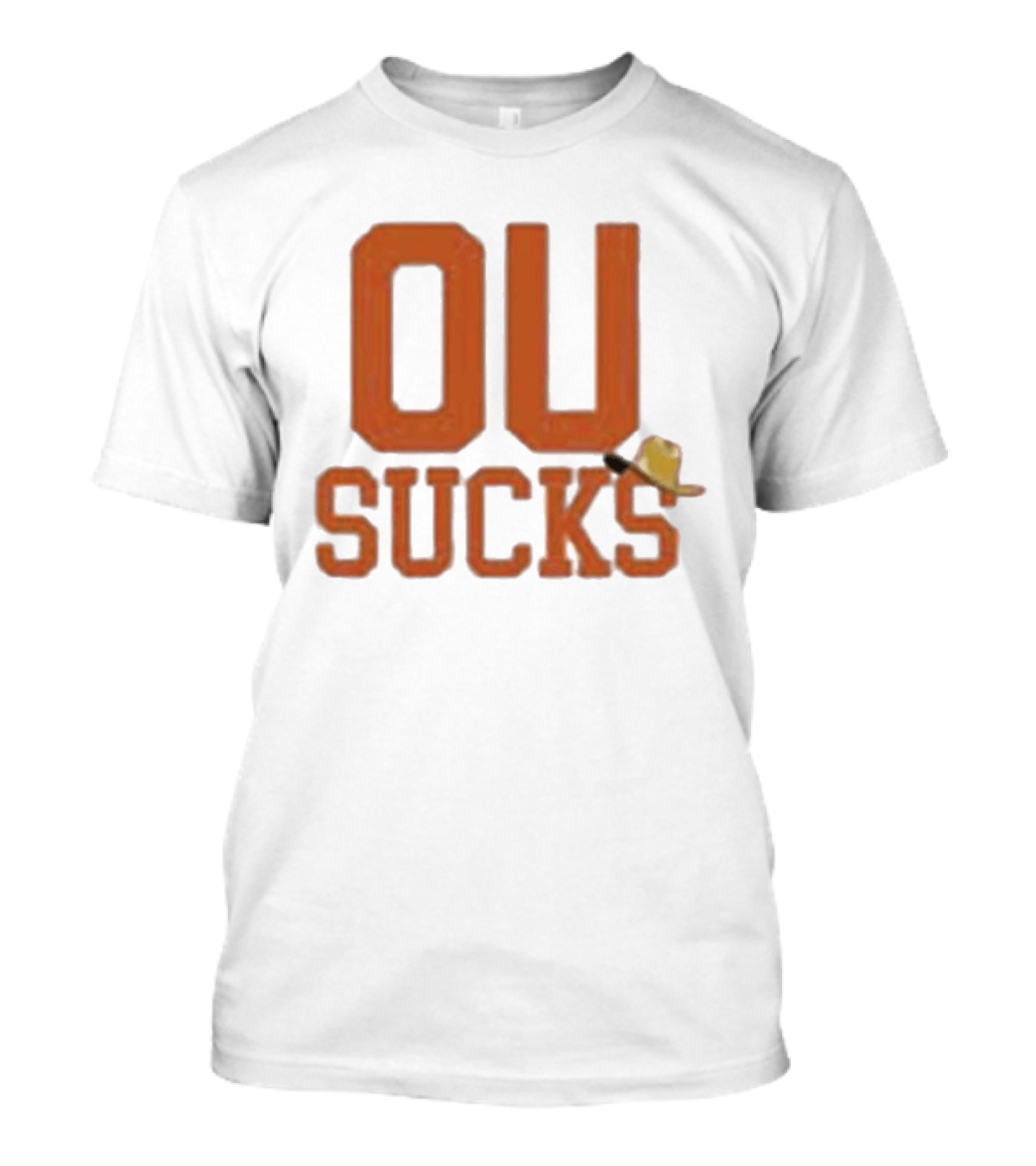 OU Sucks Texas Longhorn Rivalry T-Shirt