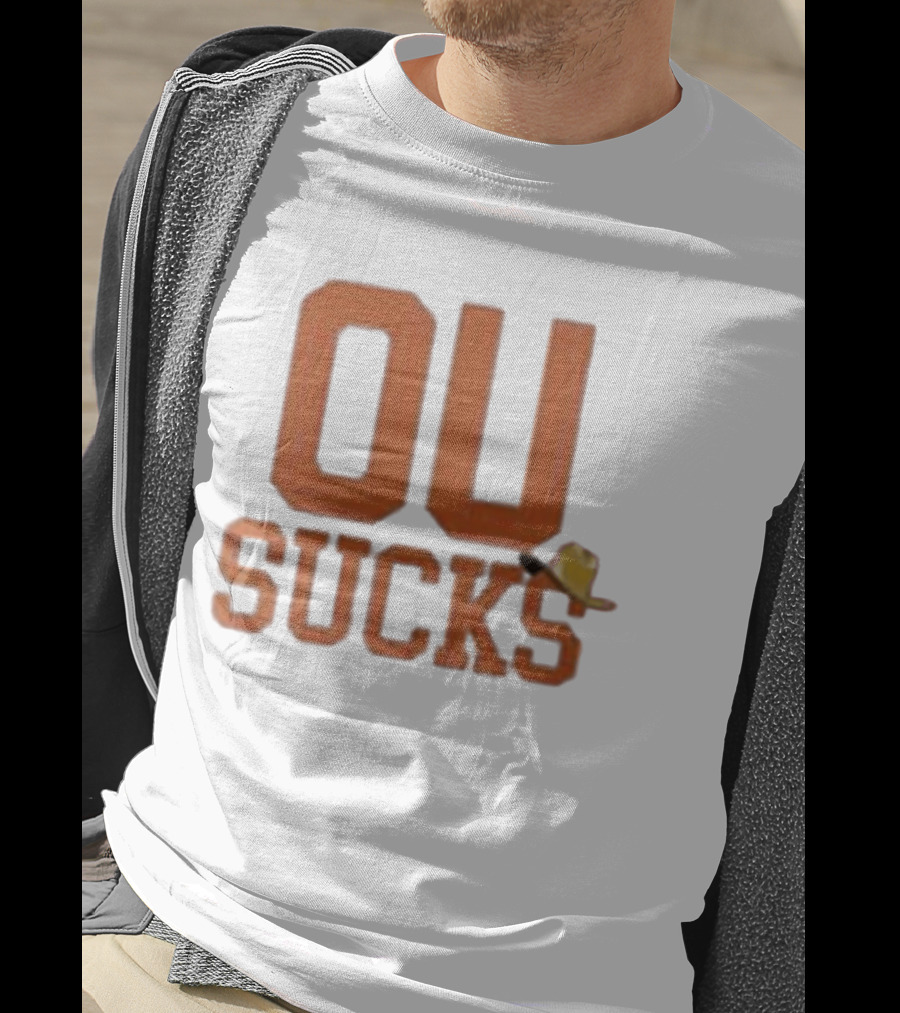 OU Sucks Texas Longhorn Rivalry T-Shirt