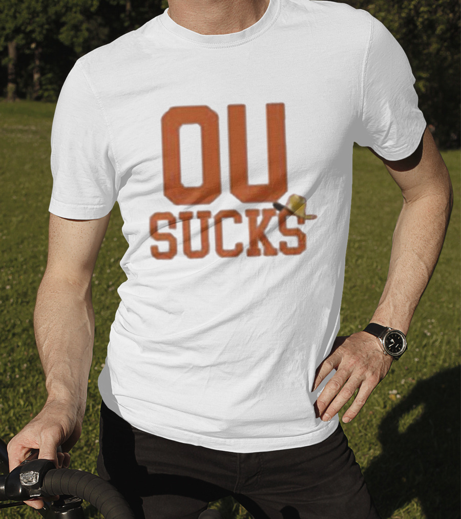 OU Sucks Texas Longhorn Rivalry T-Shirt