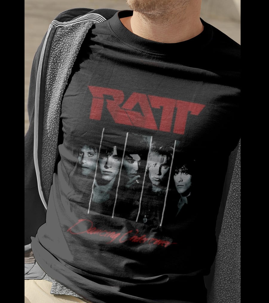 Ratt Dancing Undercover Album Cover T-Shirt