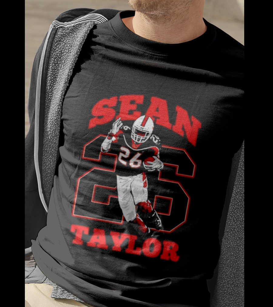 Sean Taylor 26 Miami Hurricanes Football Legend T-Shirt