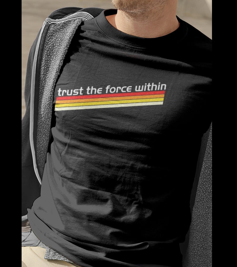 Trust The Force Within Retro Star Wars T-Shirt