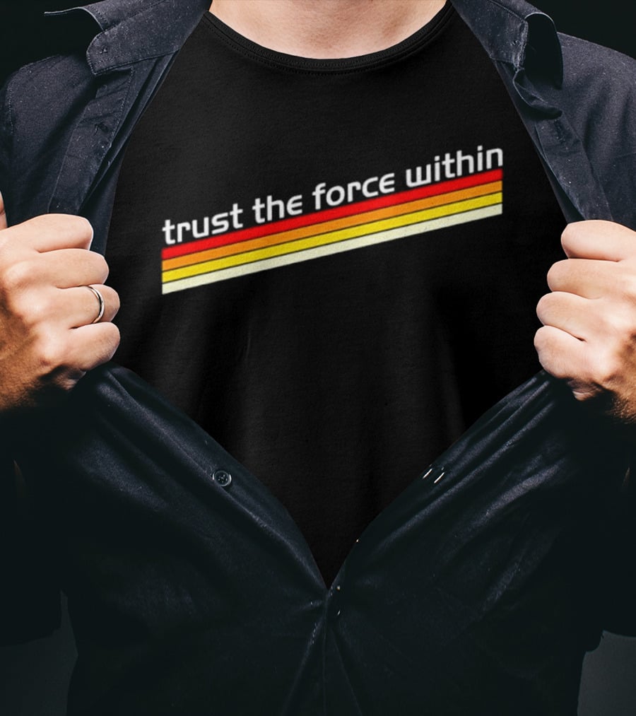 Trust The Force Within Retro Star Wars T-Shirt