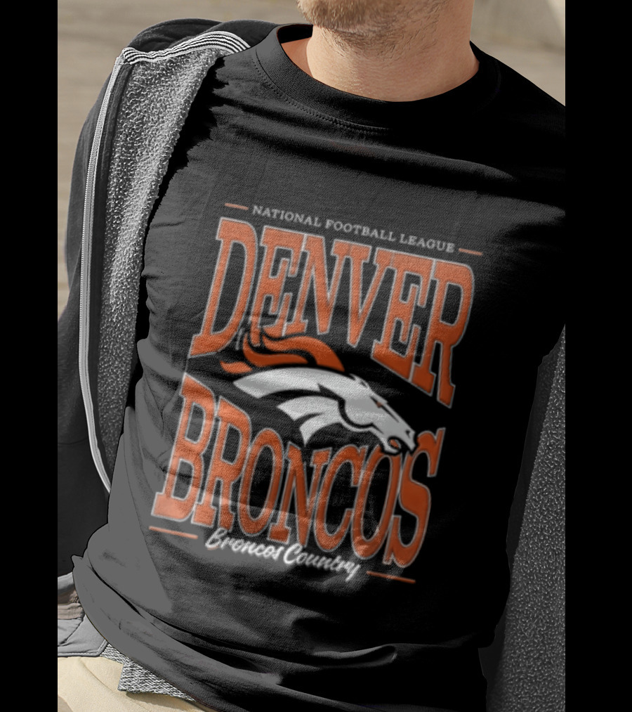 National Football League Denver Broncos Country Horse Head T-Shirt