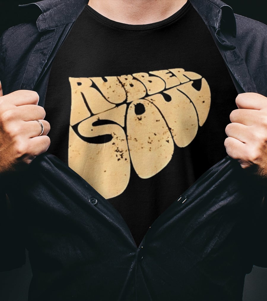 Distressed Rubber Soul Vintage Classic Rock T-Shirt