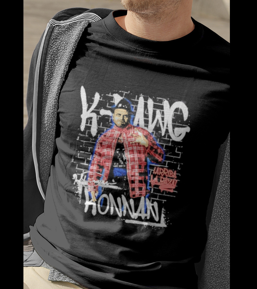K Dawg Konnan Arriba La Raza Plaid T-Shirt