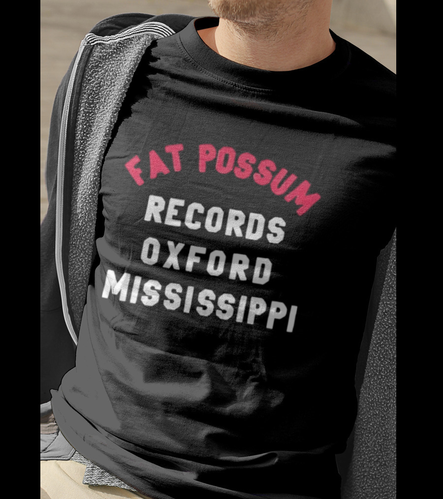 Fat Possum Records Oxford Mississippi Music Label T-Shirt