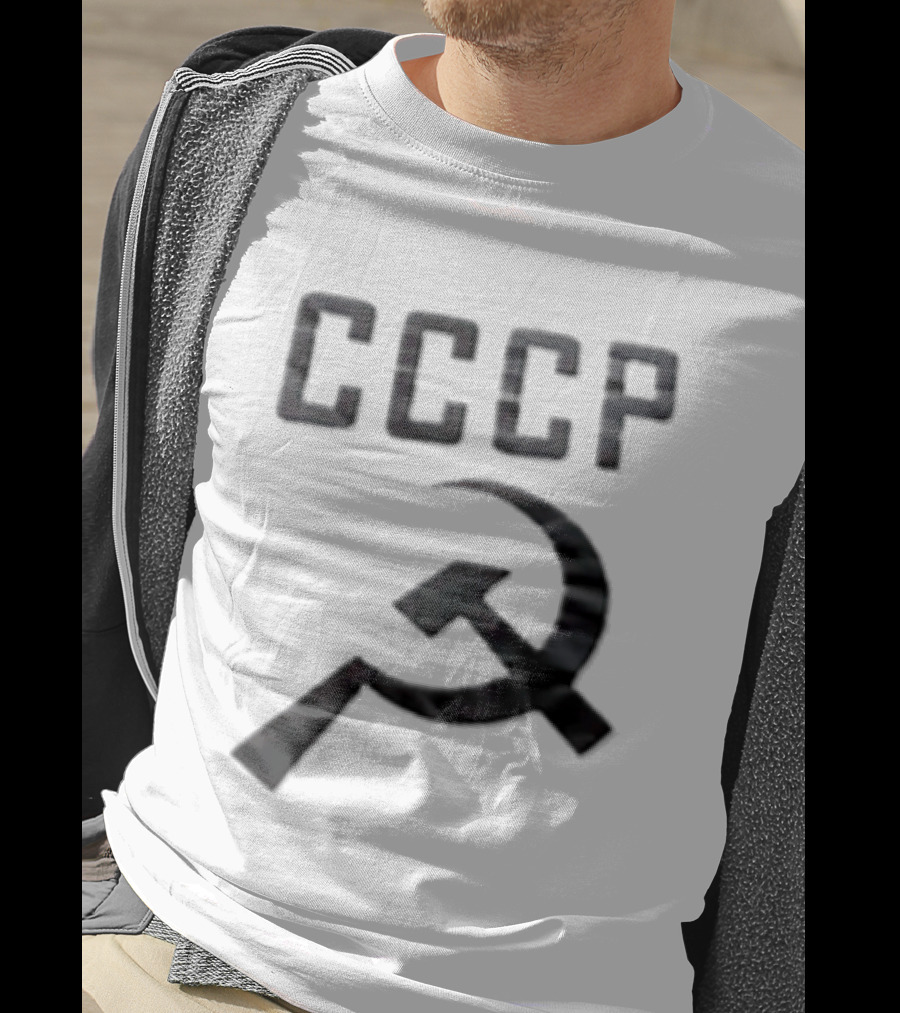 CCCP Black Hammer And Sickle T-Shirt