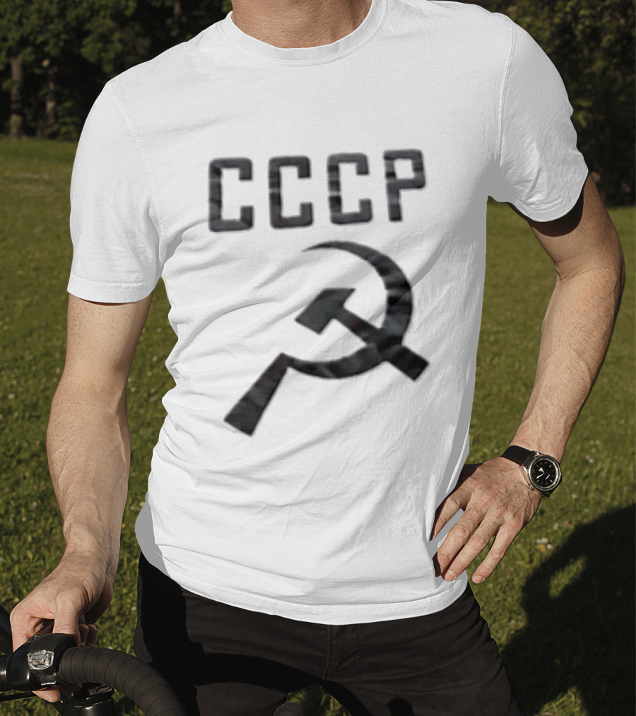 CCCP Black Hammer And Sickle T-Shirt